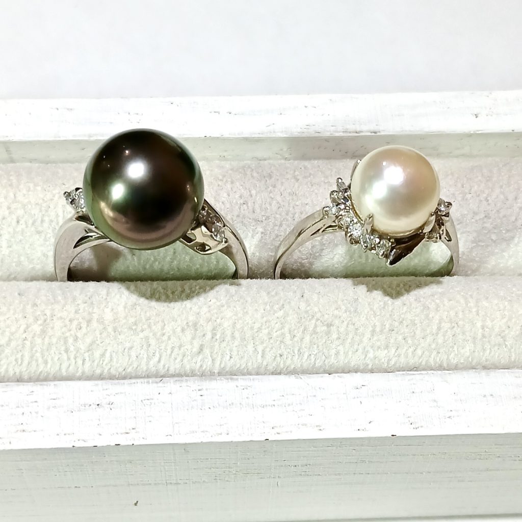 【Pt900ジュエリーリングまとめ】プラチナ900・パール・メレダイヤモンド・貴金属・アクセサリー